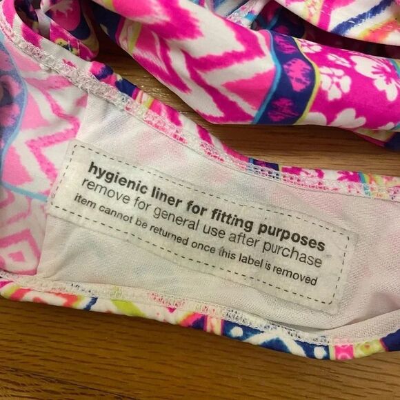 The Children’s Place NWOT Tropical Multicolor One Piece Swimsuit Girls Size 12 - Picture 3 of 6